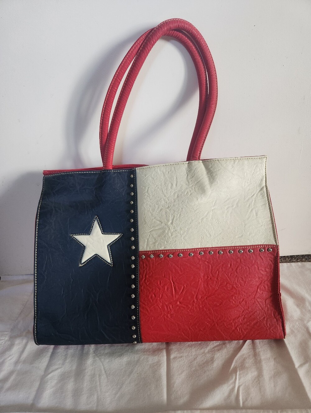 Montana West "Texas Pride Collection" Texas Flag Large Tote/Shoulder Bag
